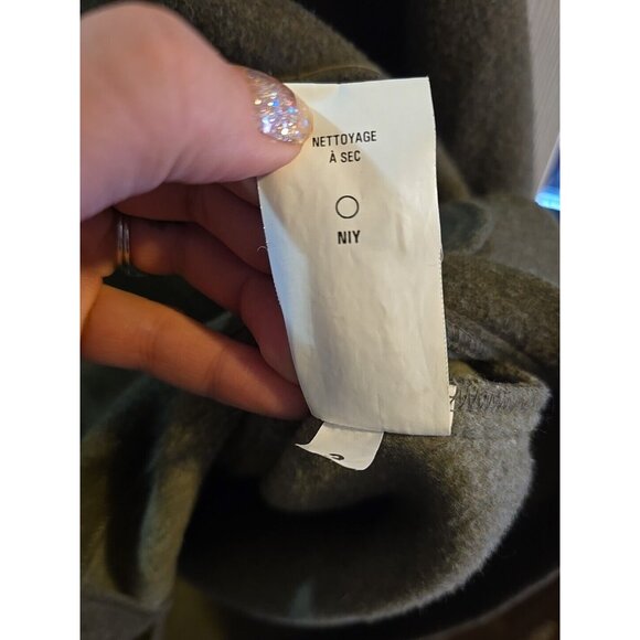 Mens EXTREMELY RARE Columbia Green Button Down Peacoat Wool Blend. Large. - Picture 14 of 16